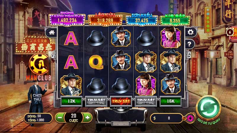 Slot Game Bến Thượng Hải Manclub cực kỳ hấp dẫn